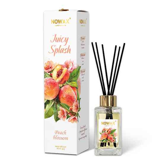 Аромадифузор с палочками Nowax Juicy Splash - Peach Blossom 90мл Львов