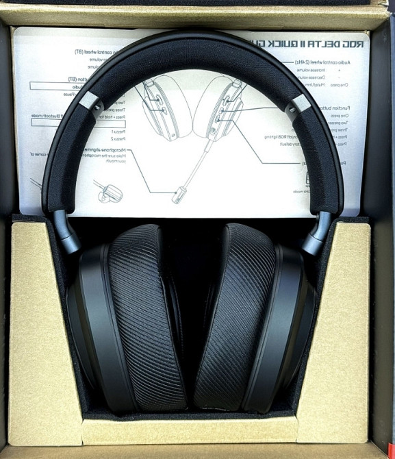 Навушники ASUS ROG Delta II Black 1 шт. NEW! Open Box! Харків - фото 4