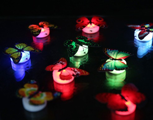 Світлодіодні метелики 1шт. З ДЕФЕКТОМ (праве крило відрізане, приклеїли) Київ - фото 5