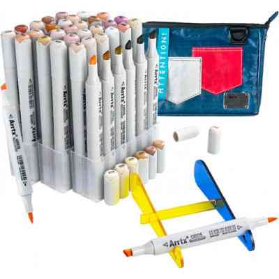 Художественный маркер Arrtx Спиртовые Oros ASM-03SK 36 цветов (LC302390) Винница