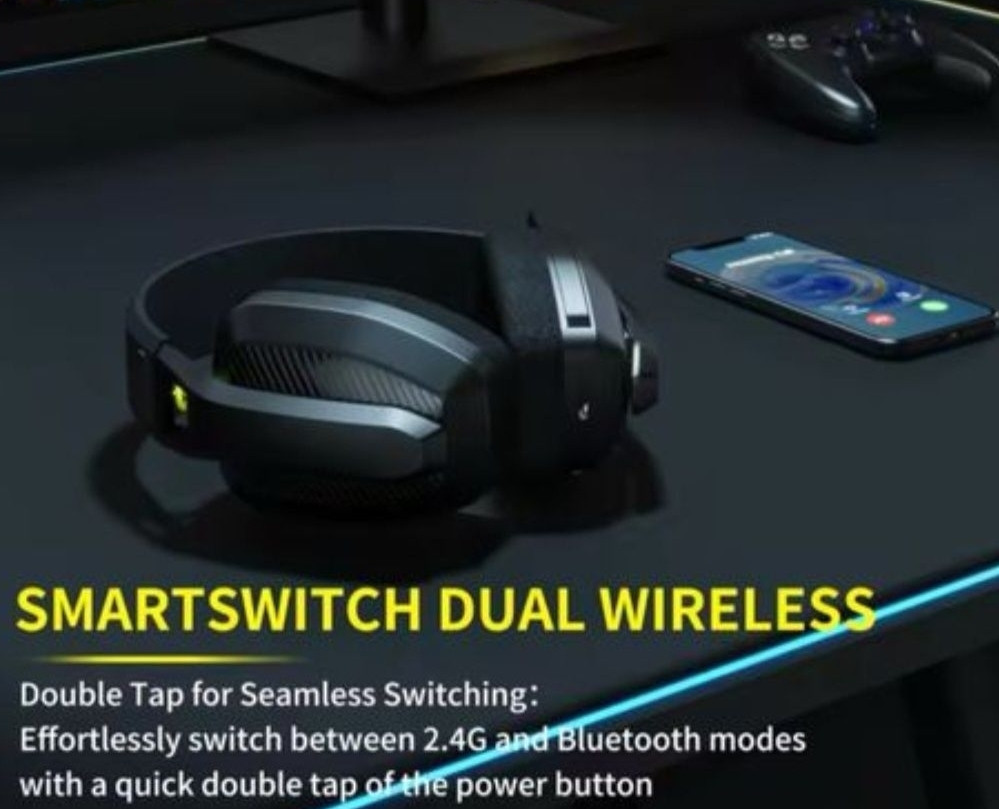 Беспроводные игровые наушники BINNUNE BW06 новые!!️ Харьков - изображение 2