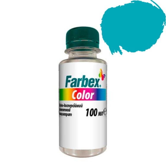Водно-дисперсійний пігментний концентрат "Farbex Color", бірюзовий - 100 мл Харків