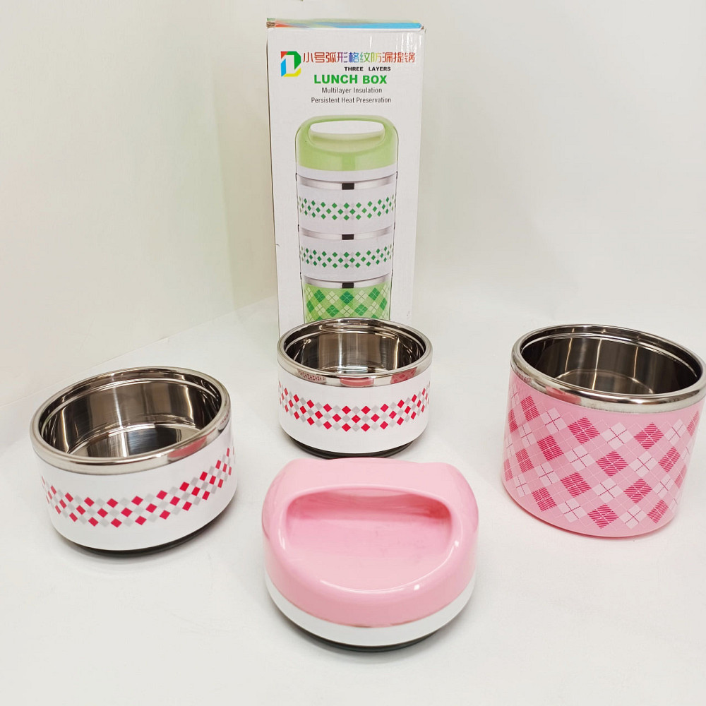 Термобокс для харчових продуктів UNIQUE, Ланч-бокс для їжі Термос їжі на роботу ZX-72 Львів - фото 3