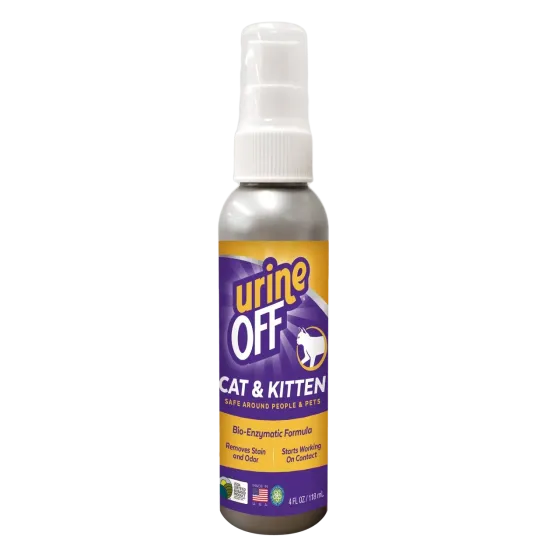 Спрей TropiClean Urine Off для удаления органических пятен и запахов от котят и кошек 118 мл Киев