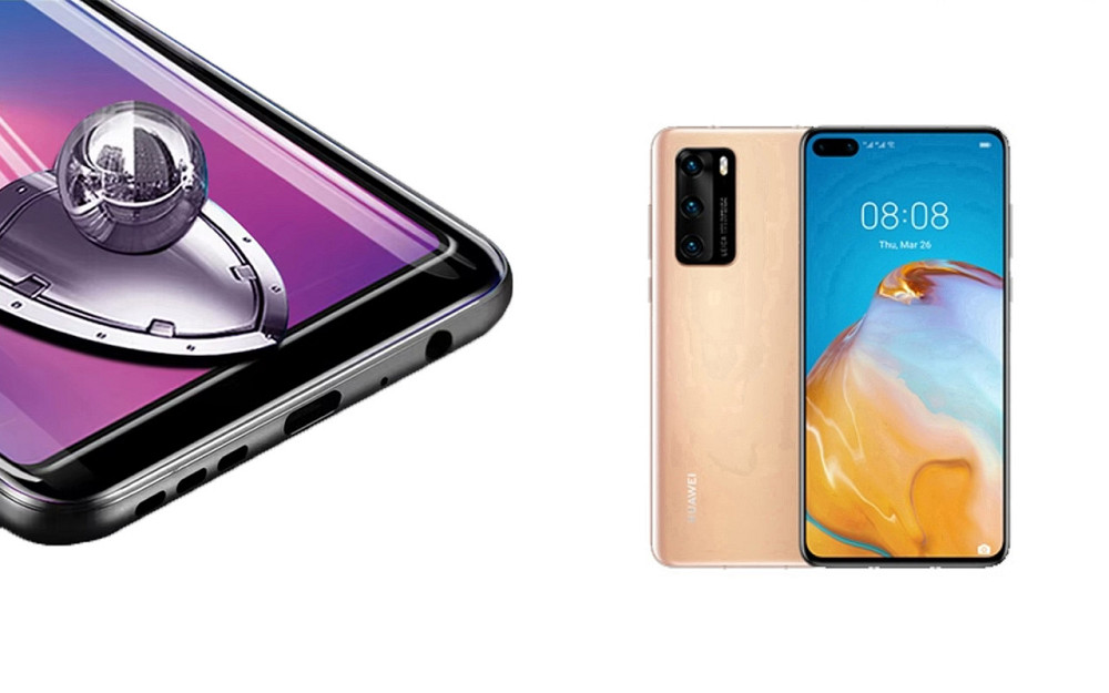 Захисне скло DefenzoGlass для Huawei P40 – подвійна міцність Київ - фото 2