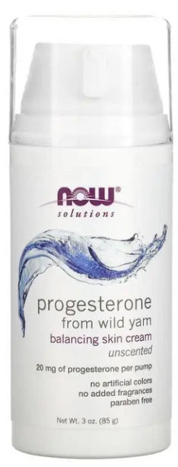 Крем с прогестероном Now Foods  Cream Progesterone 85 г Киев - изображение 1