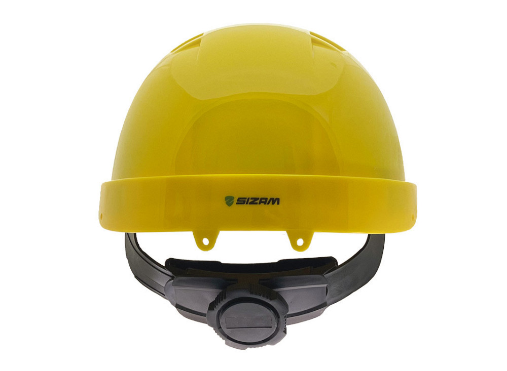 Каска защитная строительная Sizam Safe-Guard 3210 желтая Ровно - изображение 3