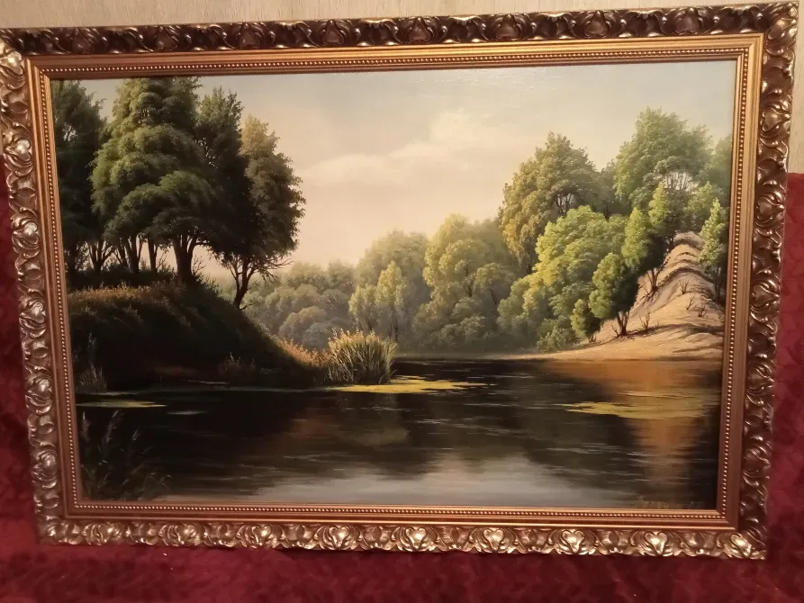 Авторская картина маслом Харьков - изображение 1