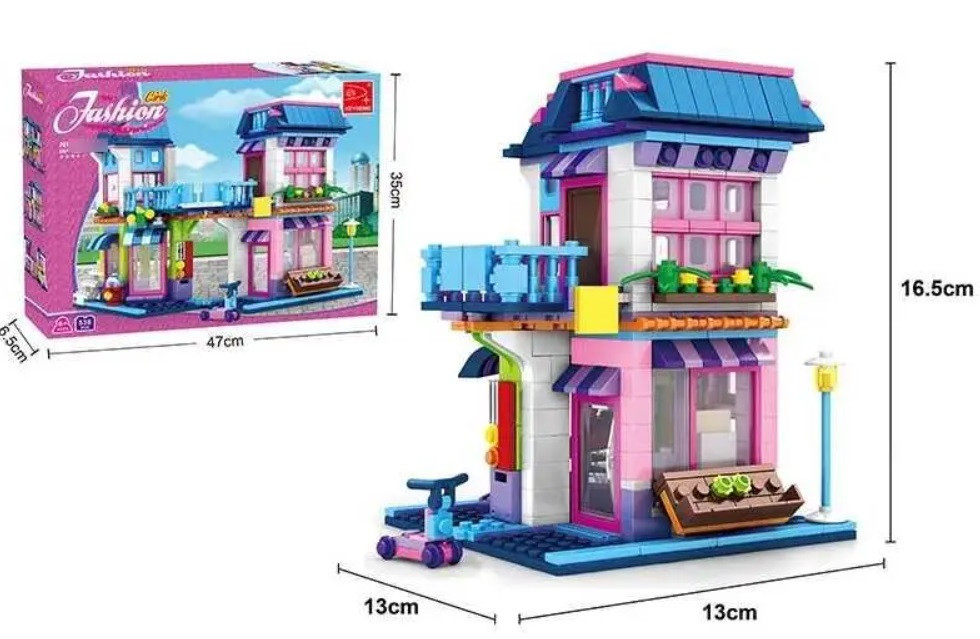 Конструктор AUSINI для дівчаток Будинок 560 деталей (24817 12/2) Чернігів - фото 2