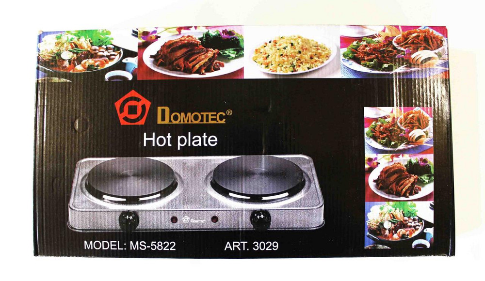 Электроплита двух комфорная/Дисковая / Domotec MS-5822 Днепр - изображение 1