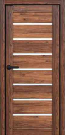 Дверь межкомнатная Порталино PL-02 санома марон сатин Киев
