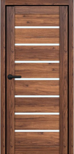 Дверь межкомнатная Порталино PL-02 санома марон сатин Киев - изображение 1