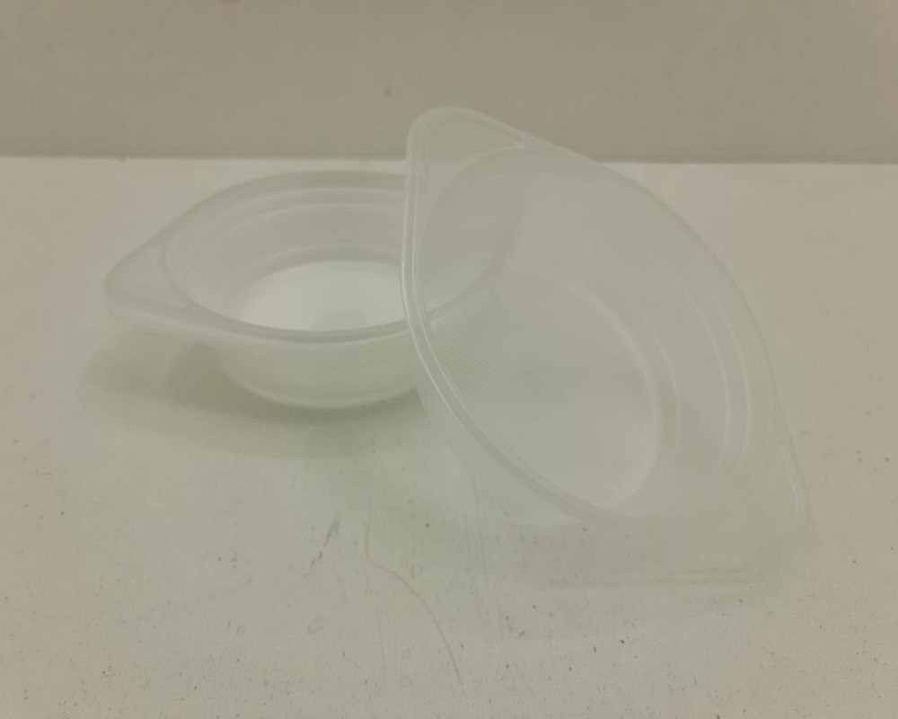 Тарілка одноразова поліпропіленова 500 мл — вага 7,5 г PP придатна для мікрохвильової печі (50 шт.) Харків - фото 3
