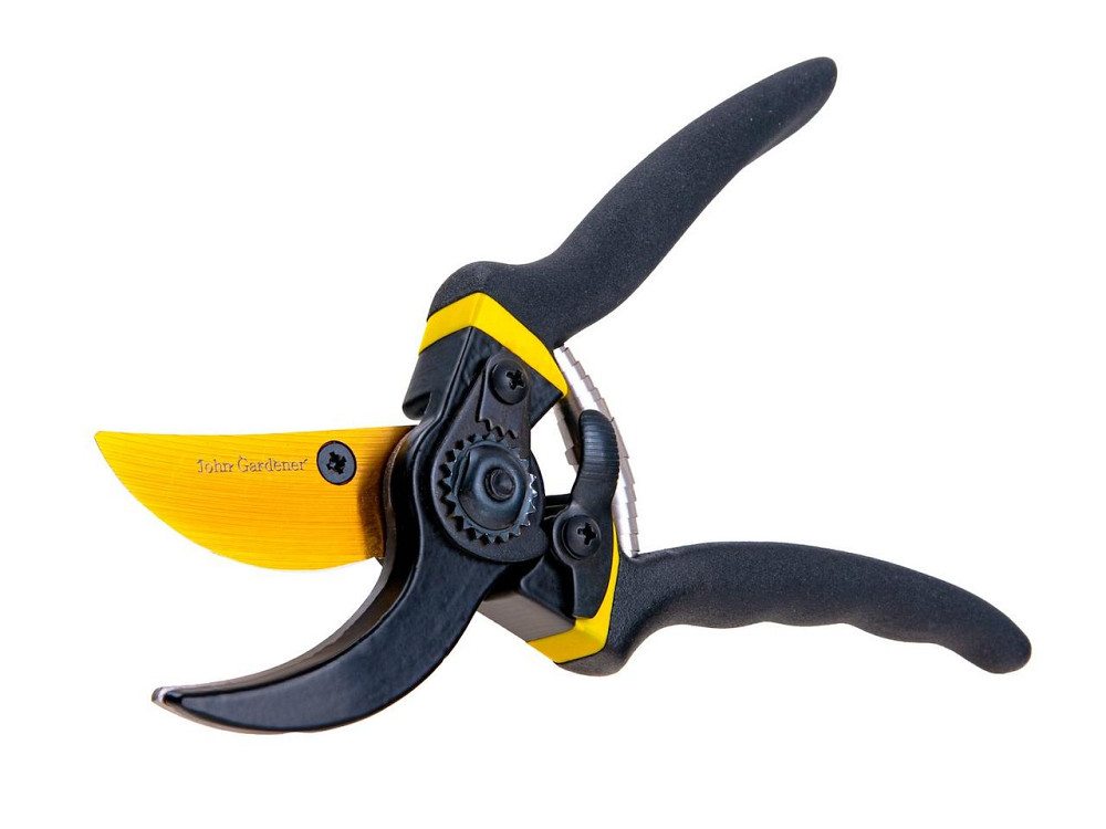 Секатор садовий "John Gardener" profi, для гілок до 20мм, лезо марганцева сталь 65Mn , загальна довжини 210мм Киев - изображение 6