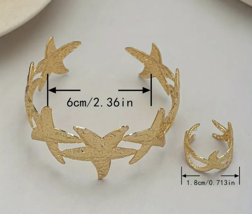 Браслет + каблучка 