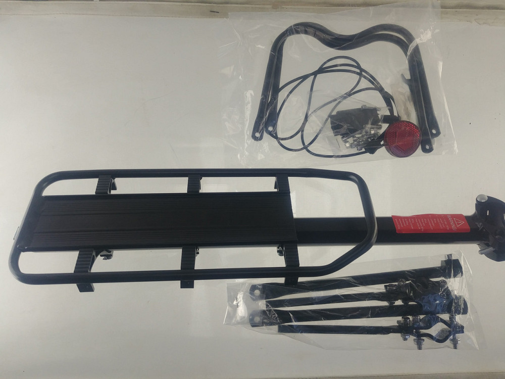 Багажник задний велосипедный МТВ (алюминий, консольный) Мукачево - изображение 1