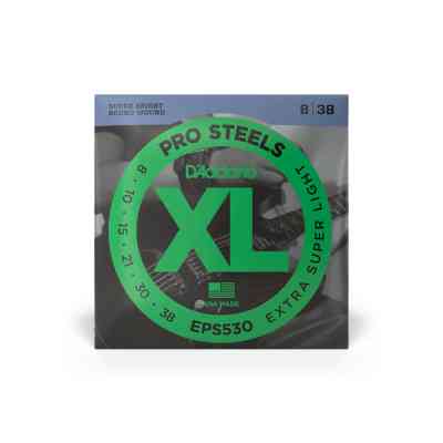 Струны для гитары D'Addario XL ProSteels Extra Super Light (8-38) (EPS530) Винница