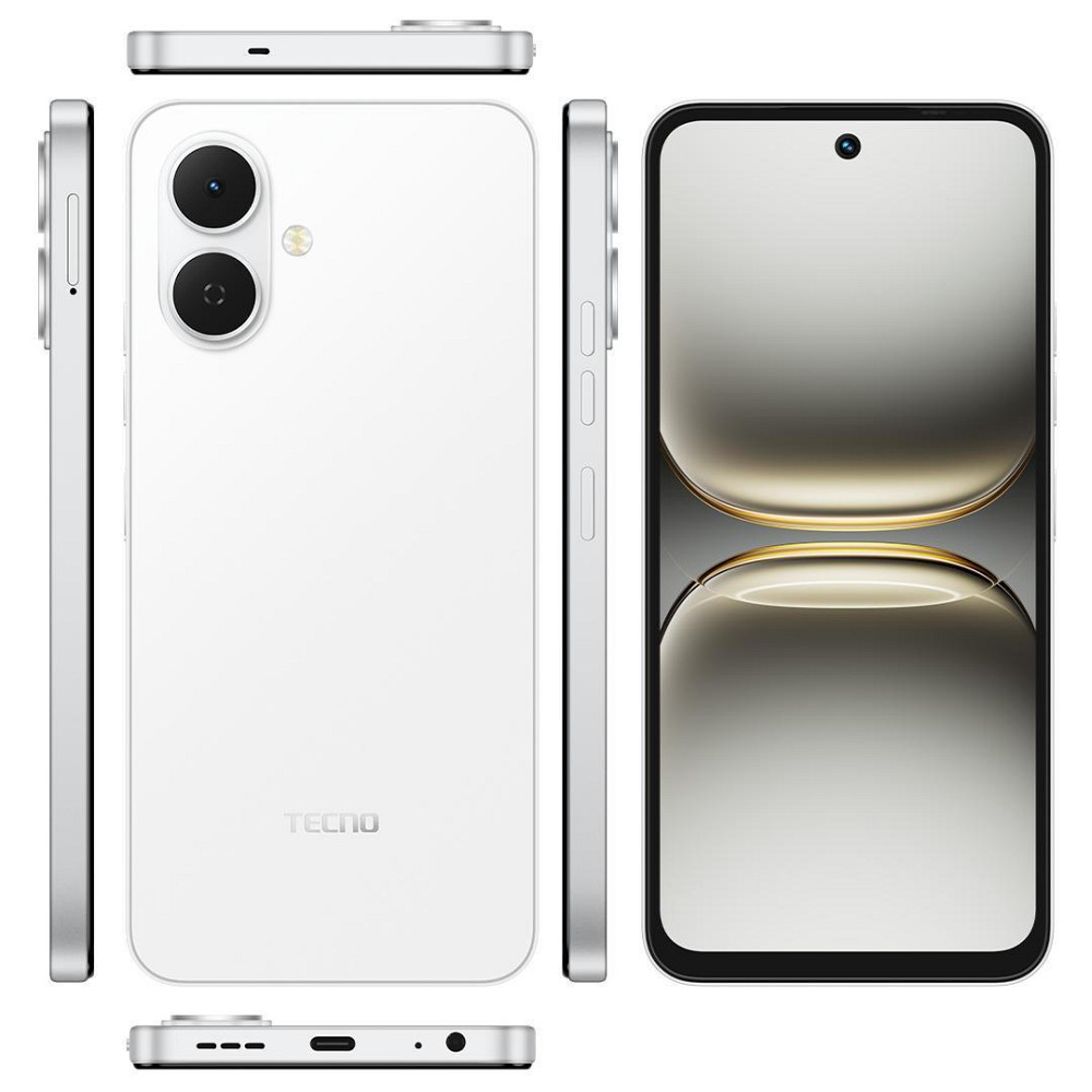 Смартфон Tecno Spark Go 2 (KM4) 4/128 GB Veil White (4894947088841) ( 14101 ) Харьков - изображение 2