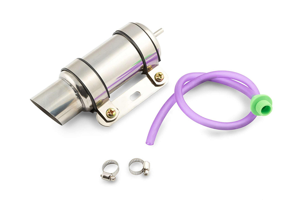 Система відведення картерних газів (стайлінг) 190 * 80mm (хром) 118 Київ - фото 1