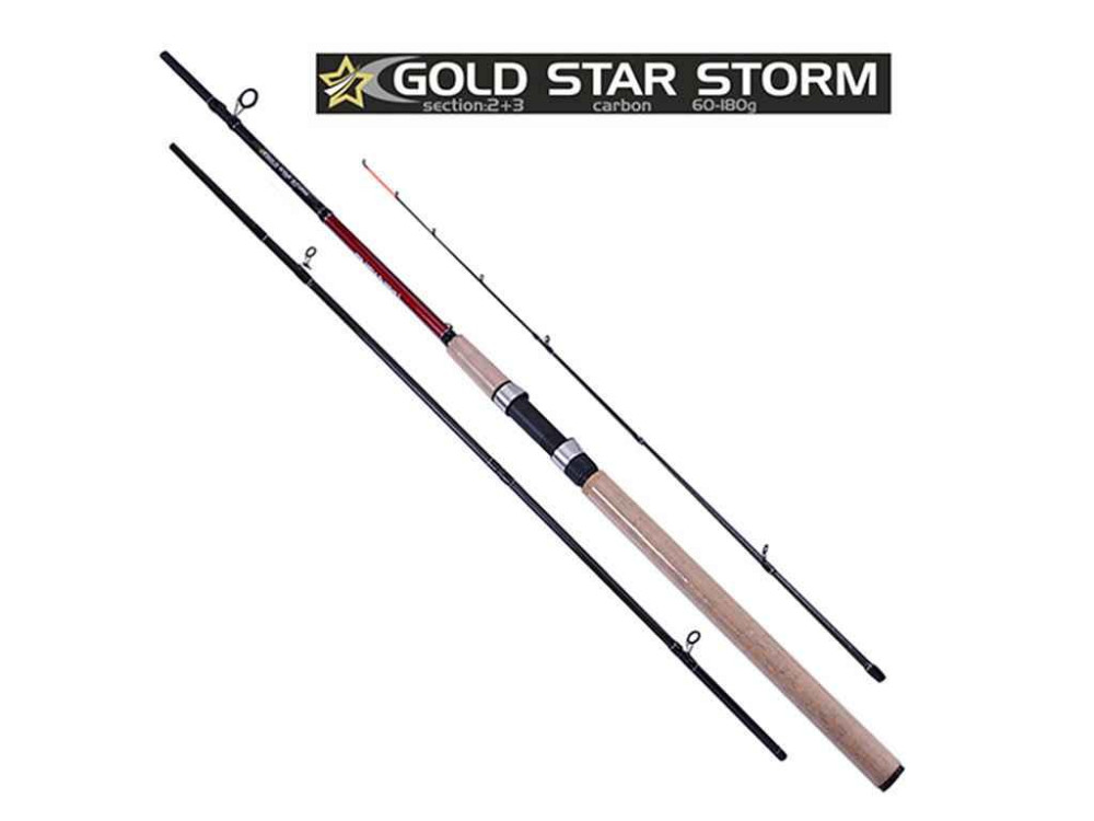 Фидерное удилище штекерное GOLD STAR STORM 3.60м. 60-180г. SF23894 ТМ КИТАЙ Киев - изображение 1