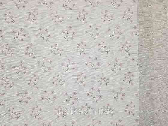 Шпалери вінілові на флізеліні A.S.Creation Maison charme 0.53x10 прованс квіти гілки маленькі рожеві Київ