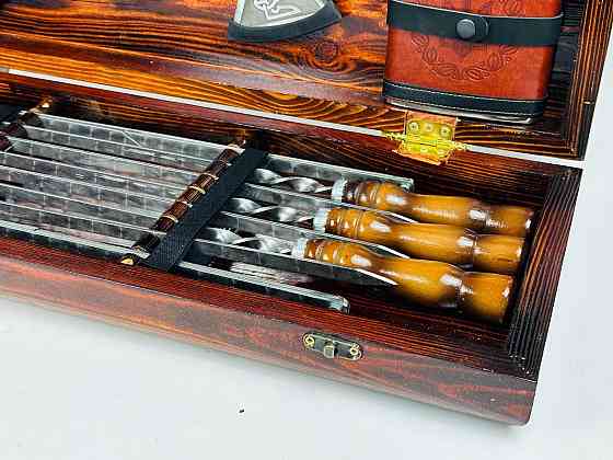 Подарок для мужчины ручной работы Набор подарков шампуров КОЗАК HAPPY DAYS Тернополь