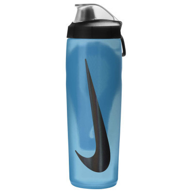 Пляшка для води Nike Refuel Bottle Locking Lid 24 OZ синій, чорний 709 мл N.100.7668.420.24 (887791745309) Вінниця - фото 1