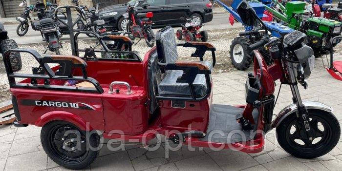 Електричний трицикл з кузовом CARGO-10-GP 1000W-60V-32Ah шини 12"/12" купити дешево в Україні Одеса - фото 9