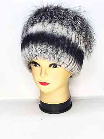 Меховая шапка женская кубанка Софи Шиншиловый Харьков