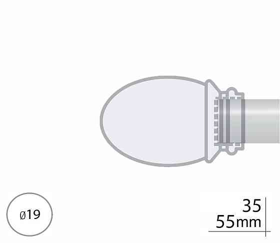 Закінчення для карнизу Orvit БЕЛУНО 19 мм АНТИК Львів