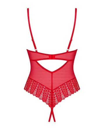 Боді Obsessive Ingridia crotchless teddy XL/2XL Львів