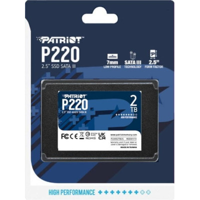 Накопичувач SSD 2.5" 2TB P220 Patriot (P220S2TB25) Вінниця - фото 4