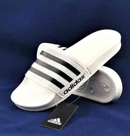 Шльопанці капці Adidas Сланці Адідас Білі Жіночі (розміри: 36,37,38,39,40) Дніпро