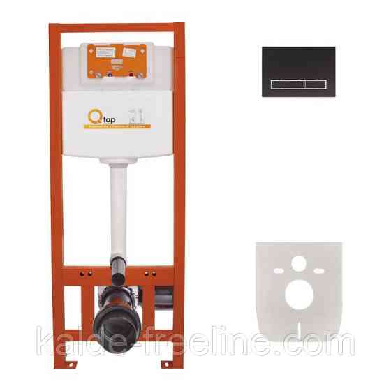 Набір інсталяція 4 в 1 Qtap Nest ST з лінійною панеллю змиву QT0133M425M08V1091MB Харьков