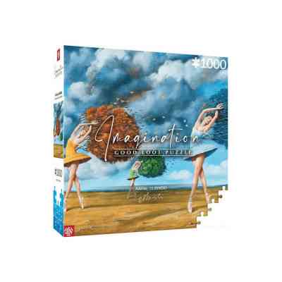 Пазл GoodLoot Imagination: Rafal Olbinski The Shape of Color Green 1000 елементів (5908305243717) Вінниця