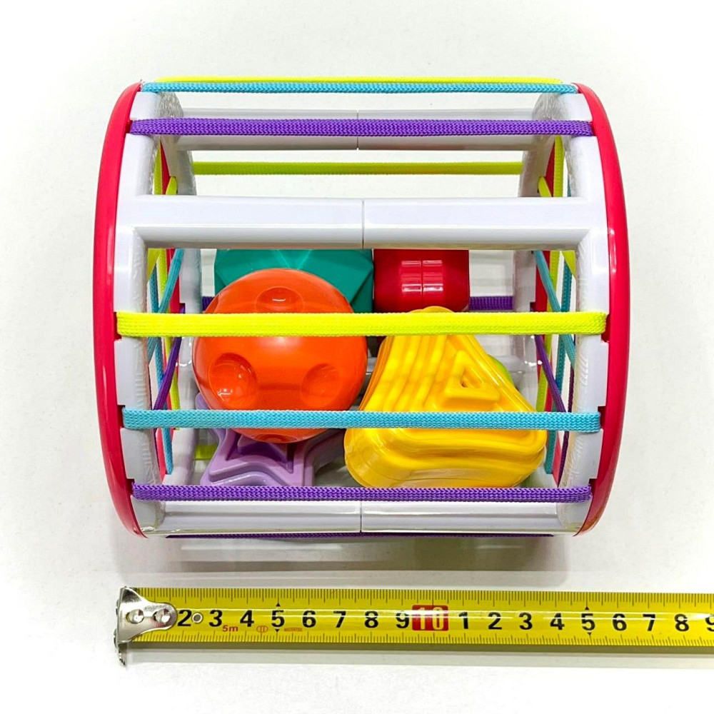 Сортер дитячий гумки на гранях 6 фігур-брязкальце (PLC488-PLC388) Чернигов - изображение 5