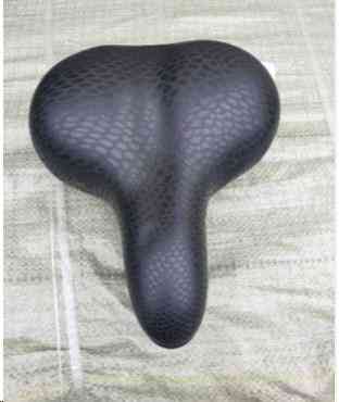 Сідло велосипедне (пластмасове, м'яке чорне) Мукачево