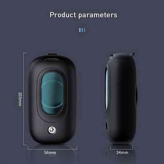 Автомобільний освіжувач повітря Baseus Mini spaceship car magnetichumidifier(50ml) Black Киев