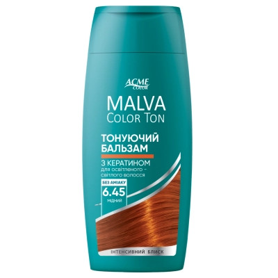 Відтінковий бальзам Acme Color Malva Color Ton 6.45 - Мідний 180 мл (4823115503350) Вінниця - фото 1