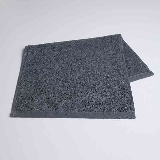 Махровое полотенце GM Textile 30х50см 400г/м2 (Серый) Сумы