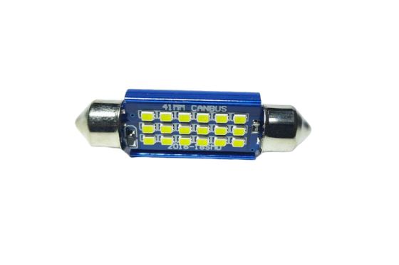 Светодиодная лампа StarLight T11 18 SMD Canbus Festoon SV8.5 (C5W/C10W) WHITE 41mm 12/24V Харьков