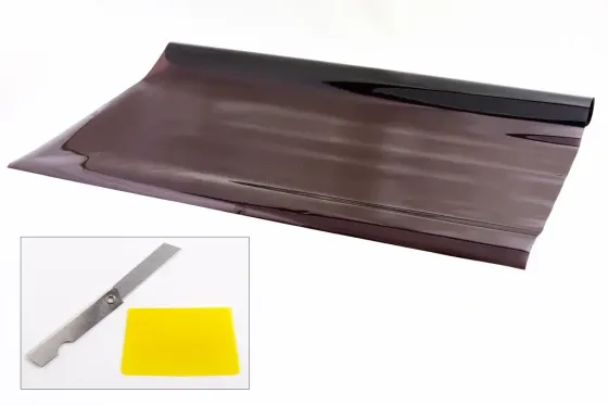 Пленка тонир.  75*300см Elegant с противоцарап. покрытием Dark Black Винница