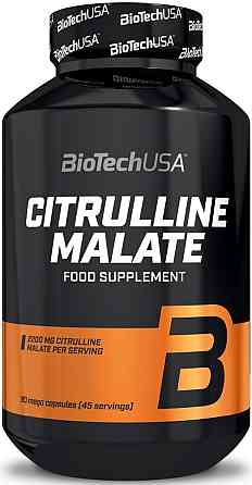 L-цитруллин малат Biotech Citrulline Malate 90 caps Луцк