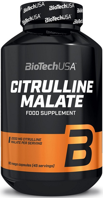L-цитруллин малат Biotech Citrulline Malate 90 caps Луцк - изображение 1