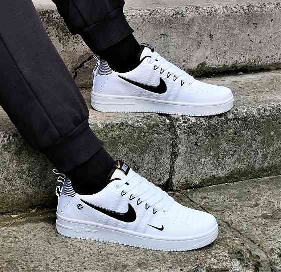 Кроссовки Nike Force Белые Мужские Форсы Найк (размеры: 40,41,42,43) Днепр