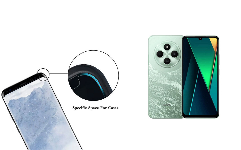 Захисне скло HyperGlass Pro для Xiaomi Poco C75 – максимальна чутливість та захист Київ - фото 3