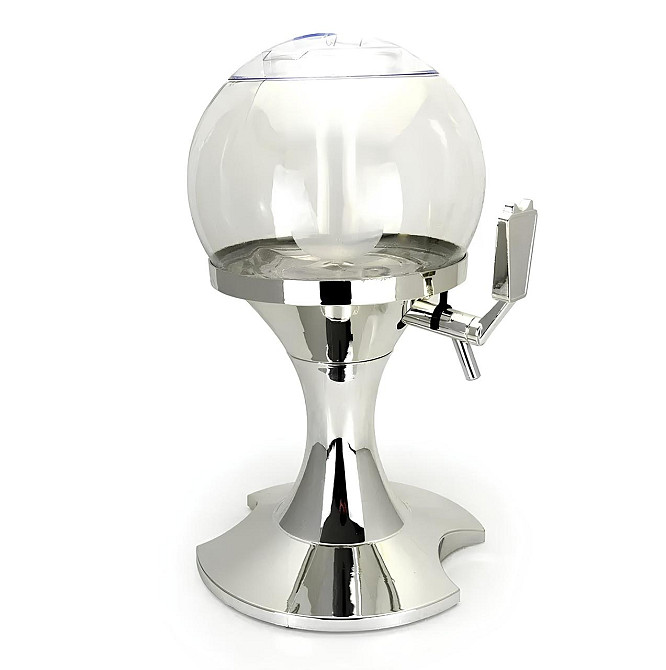 Резервуар со льдом для пива RESTEQ, сока 3,5л Диспенсер для пива, емкость для напитков, штоф, башня Киев - изображение 1