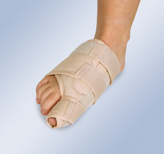 Жорсткий ортез при вальгусній деформації першого пальця стопи Orliman HV-30-правий Дніпро - фото 1