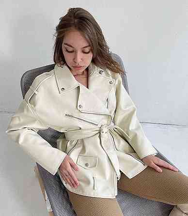 Женская куртка оверсайз Белый M Харьков