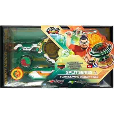 Волчок Auldey Infinity Nado VI серия Split Series Flaming Wind Dragon Tiger Пылающий Ветер Дракон Тигр (EU654145) Винница